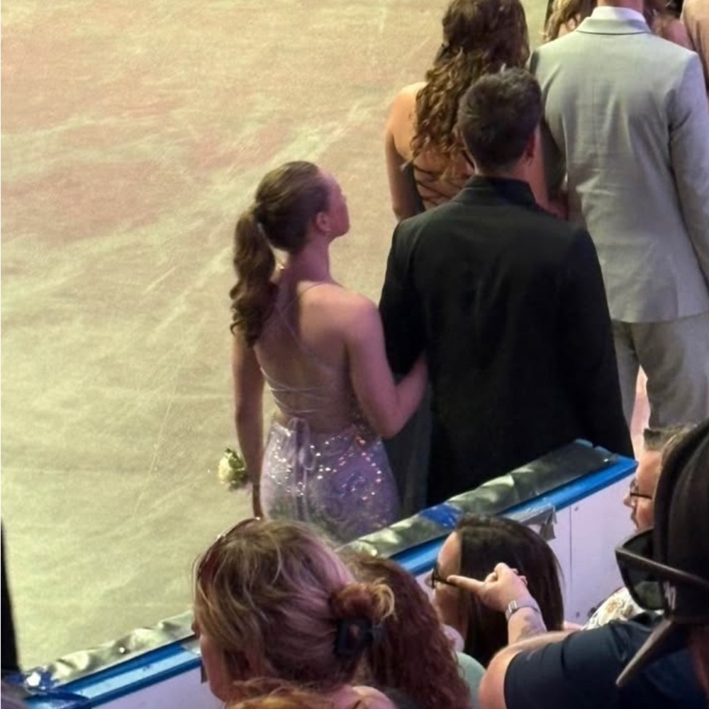 Lavender prom dress - Picture 2 of 2